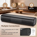11.7-inch Sound Bar, Small Size & Big Power, Center-Channel Speakers