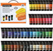 48 Colors Professional Acrylic Paint Set, Artist Paint Supplies