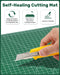 Self Healing Cutting Mat, 11" x 17", Double-Sided Rotary Cutting Mat for Sewing, Quilting, Scrapbooking & Craft, Craft C