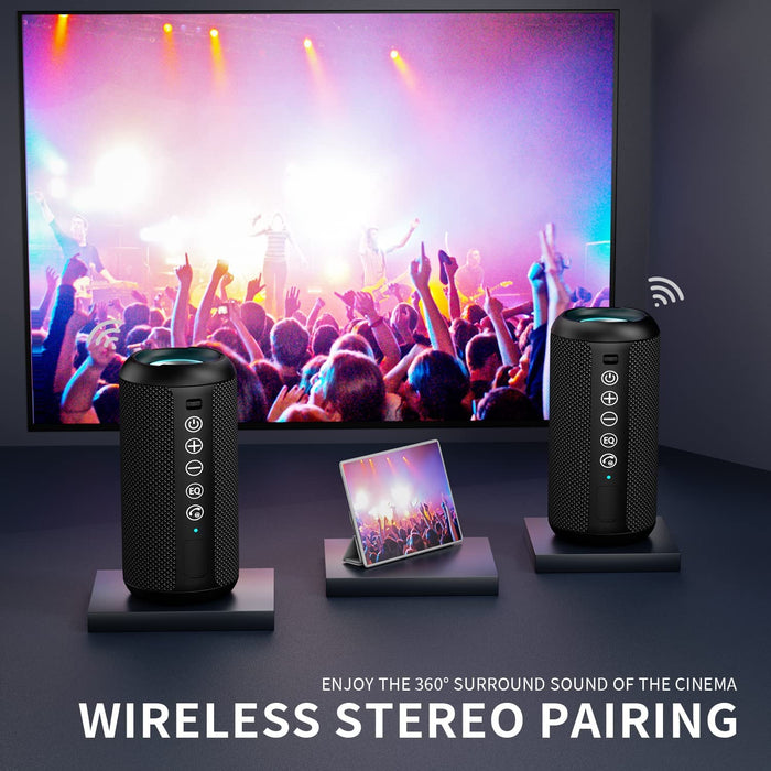 X10 Portable Bluetooth Speaker (1st Gen), IPX7 Waterproof, Wireless