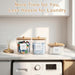 3 Pack Laundry Pod Containers and Dryer Sheet Holder, Laundry Room Organization Storage Containers with Lids and Labels 