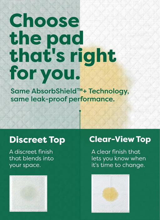 XL Dog & Puppy Pee Pads, Discreet Top, Max Absorbency, 40CT