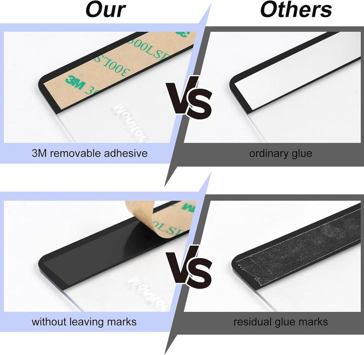 3PCS Monitor Memo Board, Memo Board for Computer Monitor, Monitor Memo Board Computer Monitor Sticky Note Holder, Office