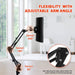 Red Light Therapy for Face and Body, Red Infrared Light Therapy Lamp with Stand Led 660nm Red Light-Therapy& 850nm Infra