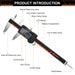 Digital Caliper 6 Inch, Caliper Measuring Tool with Large LCD