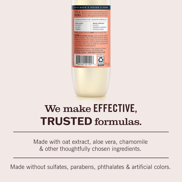 Clean Day Dog Deodorizing Spray, White Peach Scent, 8oz