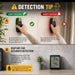 2-in-1 Stud Finder with Laser Level, Rechargeable Cross Line Laser
