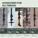 Trekking Poles 7075 Aluminum Lightweight Hiking Sticks
