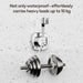 Shower Head Holder with Suction | 360° Swivel | Silver