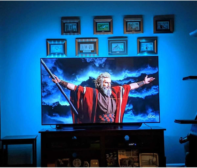 USB Powered RGB LED Strip Lights for 50 55 Inches TV Backlights Kit
