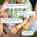 Mosquito Repellent Bracelets for Kids & Adults, Natural, 10 Pack