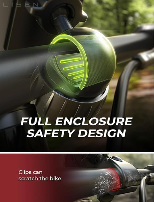 Bike Phone Holder, [Super Easy Install] Motorcycle Phone Mount Ebike Accessories Bicycle Handlebar Holder Mount Gifts fo