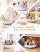 360 Rotating Makeup Organizer - Perfume Vanity Skincare Tray