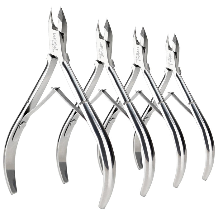 4 Packs Upgraded Cuticle Trimmer kit, 5mm Jaw