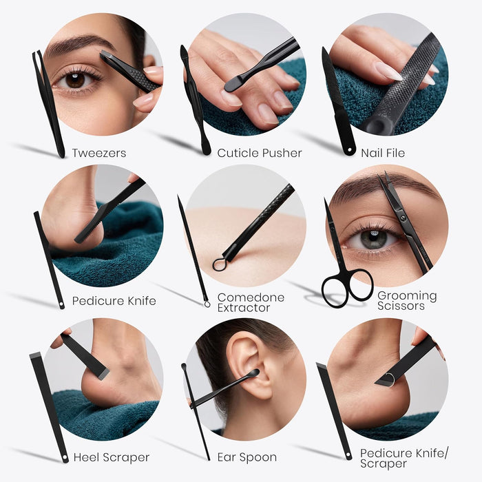 Manicure Set Professional Nail Clippers Kit