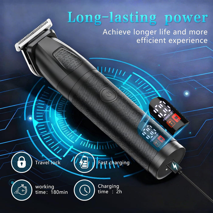 Manscape Body & Beard Trimmer for Men,Waterproof,6 in 1 Grooming Kit