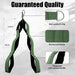 MANUEKLEAR 24-Inch 3-Grip Tricep Rope Cable Attachment for Gym Greater ROM
