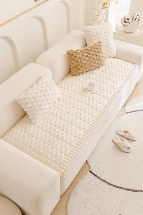 Couch Cover for Dogs Fuzzy Sofa Covers for Pet, Non Slip Sofas Pad