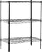 3-Shelf Adjustable Heavy Duty Steel Wire Rack Storage Shelving Organizer with Storage Space, Versatility and Ease of Use