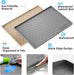 Waterproof Under Sink Mat 34" x 22", Silicone Mat, Dark Gray
