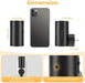 LED Night Lights Plug into Wall 2 Pack,Dimmable,Soft White 3000K