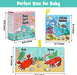 6 Pack Soft Baby Book, Bath Toy, Soft Cloth Book, Crinkle Book