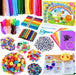 3200+ Pcs Arts and Crafts Supplies for Kids, All in One Craft Kits