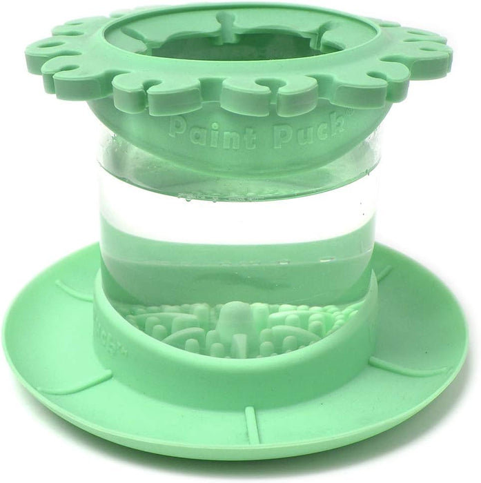 Ultimate Rinse Cup Paint Brush Cleaner, Mug (4 in), Green