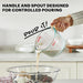 Essentials (3-Pack) Glass Measuring Cups Set (1, 2 & 4 Cup)