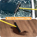 Pet Hair Removal Rubber Broom, 61" Telescopic Handle