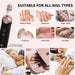 Electric Nail File Toe Nail Grinder for Thick Toenails Manicure Kit