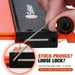 Contour Gauge Profile Tool with Adjustable Lock 10 Inch Orange