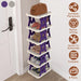 Six-Tier Foldable Shoe Rack