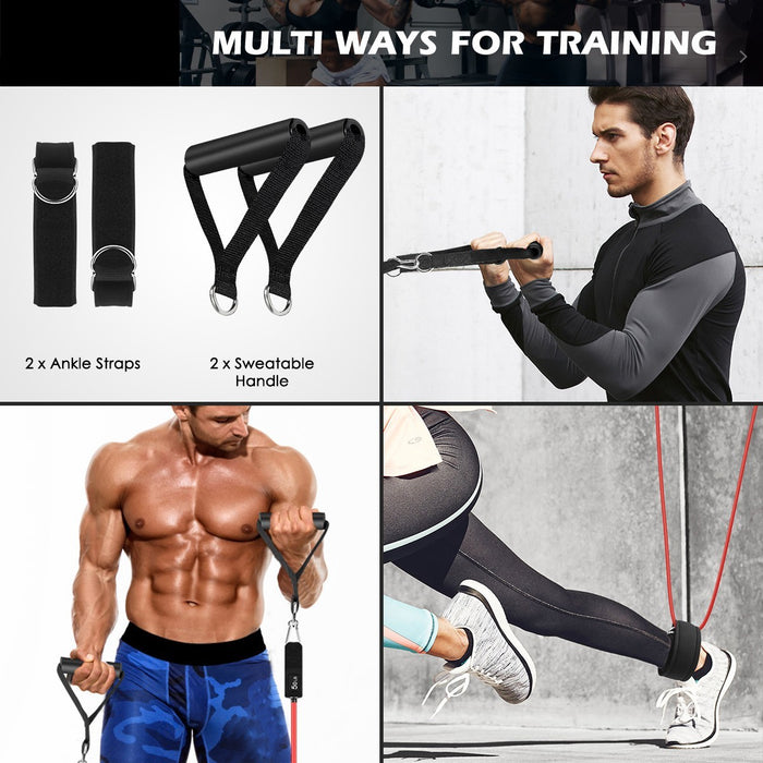 11-Piece Resistance Band Workout Set