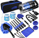 17pcs Car Detailing Kit Interior Cleaner, Car Interior Cleaning Kit with Handheld Car Vacuum, Car Detailing Brushes, Win