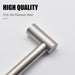 Towel Bar - Adjustable 304 Stainless Steel Towel Holder for Bathroom