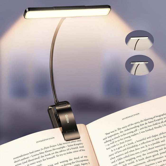 2026 Gen 2 Book Light for Reading- 32 Eye Caring Full Spectrum LED