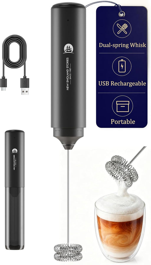 Handheld Rechargeable Milk Frother Wand