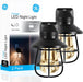 GE Plug in Farmhouse Night Light with Dusk to Dawn Sensor, 2 Pack