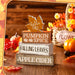 4 Pcs Fall Decor Wooden Maple Leaf Decoration Thanksgiving Decor
