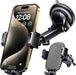 Car Phone Holder Mount Phone Mount for Car Windshield Dashboard Air Vent Universal Hands Free Automobile Cell Phone Hold