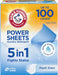 5-in-1 Power Sheets Laundry Detergent, Fresh Linen, 50 Count