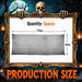 5Pcs Halloween Creepy Cloth Black 30×72inch - Halloween Decorations Clearance - Creepy Spooky Halloween Decorations Outd