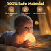 Egg Light for Nursery,10 Colors&Stepless Dimming Baby Night Light
