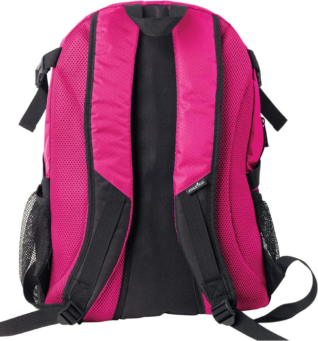 Team Sports Backpack with Ball & Cleat Compartments — Pink