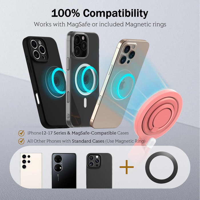 Magnetic UV-Shield Phone Sunshade