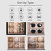 Large Jewelry Box for Women, Jewelry Organizer Box with 3 Drawers, Jewelry Storage Organizer with Mirror for Necklace Ri