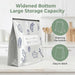 Reusable Aluminum Foil Sealable Storage Bags 30 Pcs, Thicken Stand Up Zip Lock Bags with Label for Food Vegetable Fruit 