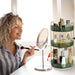 Three-Tier Rotating Cosmetic Organizer