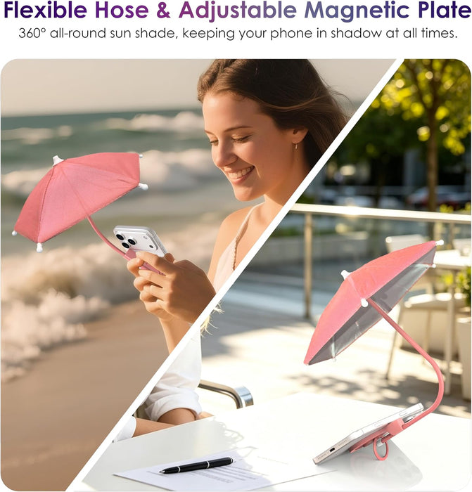 Magnetic UV-Shield Phone Sunshade
